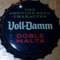 Voll-Damm DOBLE MALTA Bier Brauerei Kronkorken Barcelona Kronenkorken neu + unbenutzt