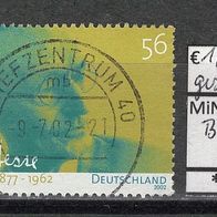 BRD / Bund 2002 125. Geburtstag von Hermann Hesse MiNr. 2270 gestempelt