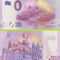 0 Euro Schein Les Joutes de Sete UELJ 2017-1 selten niedrige Nr 990