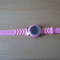 DHU-6889 Damenuhr, Armbanduhr, Unisex Uhr, Strass Watch, pink