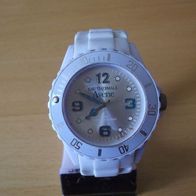 DHU-6899 Damenuhr, Armbanduhr, Unisex Uhr, Women Watch, weiß