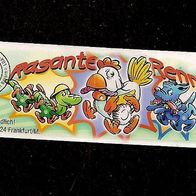 Ü - Ei Beipackzettel Rasante Renner 705 907