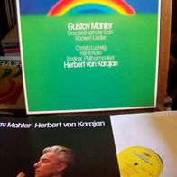 Mahler- Das Lied von der Erde / Rückert-Lieder (Ludwig, Kollo, Karajan)- 2 Lp Box DGG