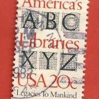 USA 1982 Buchstaben Mi.1595 sauber gest.