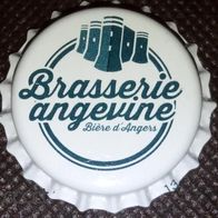 Brasserie Angevine Brauerei Bier Kronkorken Angers Frankreich 2016 Korken unbenutzt