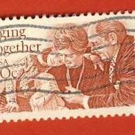USA 1982 Großeltern und Enkel Mi.1591 gest.