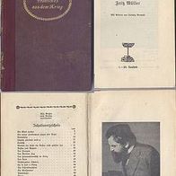 Fröhliches aus dem Krieg 1915 Buch von Fritz Müller, Bilder von Ludwig Berwald.