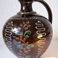 Keramik-Henkel-Vase , Marburger Keramik Schneider 1980