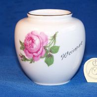 Gebr. Metzler & Ortloff - Ilmenau Porzellan Vase - " Weimar " um 1890