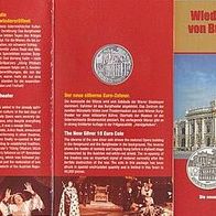 Österreich 10 Euro 2005 Blister 50 Jahre Wiedereröffnung der Bundestheater