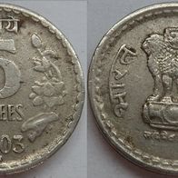 Indien 5 Rupees 2003 (Hyderabat) ## Be5