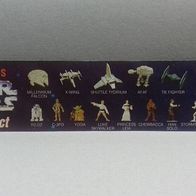 Fremdfiguren / Tombola Beipackzettel Star Wars 1997 / Rückseite