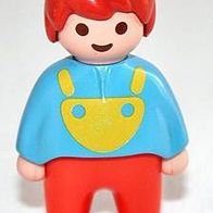 Playmobil ©1990 geobra Figur mit roter Hose und blauem Hemd