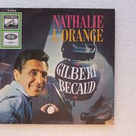 Gllbert Becaud - Nathalie / L´Orange, Single - EMI Electrola 1965