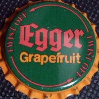 Egger Grapefruit Bier Brauerei Kronkorken twist off Österreich Kronenkorken unbenutzt