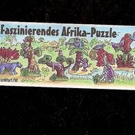 Ü - Ei Beipackzettel Faszinierendes Afrika - Puzzle 627 305