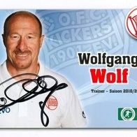 AK Wolfgang Wolf Offenbacher Kickers 10-11 Hettenleidelheim Offenbach Wolfsburg