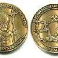 Medaille "Papst Johannes Paul II - Besuch im Ruhrgebiet" Bronze 35 mm ##77