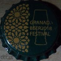 Granada beer festival 2018 Brauerei Craft-Bier Kronkorken aus Spanien neu + unbenutzt