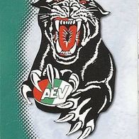 Trading Card 99/00 Augsburger Panther Checkliste / Wappen