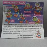 Fremdfiguren / Onken Beipackzettel Frufoo - Holiday - Familie