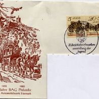 Briefmarken Sonderstempel Eisenach DDR Dachboden