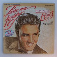 Elvis Presley - Love me Tender / Romantic Elvis mit Superposter, 2 LP-Album - Ariola