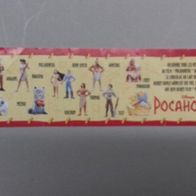 Fremdfiguren / Beipackzettel Nestle / Pocahontas - helle