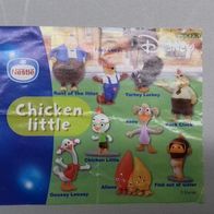 Fremdfiguren / Beipackzettel Nestle / Chicken little