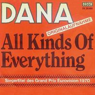 Dana - All Kinds Of Everything / Channel Breeze - 7" - Decca DL 25 405 (D) 1970