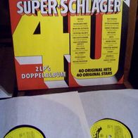 Super-Schlager - Arcade DoLp (40 original Hits 50er/60er J.) - Topzustand !