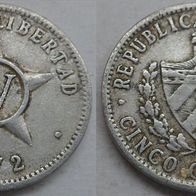 Kuba 5 Centavos 1972 ## Li8