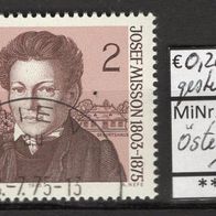 Österreich 1975 100. Todestag von Josef Misson MiNr. 1489 gest.