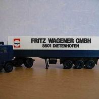 Herpa Volvo F12 Fritz Wagener 801270
