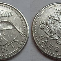 Barbados 10 Cents 1996 ## S20