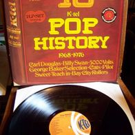 Pop History - K-tel DoLp (40 original Hits 1968-76) - Topzustand !