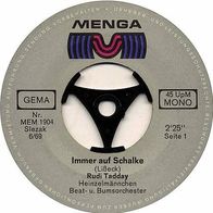7"TADDAY, Rudi · Immer auf Schalke (RAR 1965)