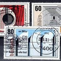 Bund 1983 Mi. 1164-1166 Bauhaus gestempelt (4985)