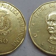 Dominikanische Republik 1 Peso 1992 ## Be1