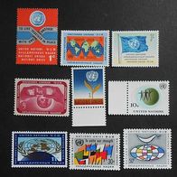 UNO New York, Mi. Nr.: 98-106, postfrisch