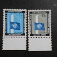 UNO New York, Mi. Nr.: 118-119, postfrisch