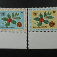 UNO New York, Mi. Nr.: 168-169, postfrisch