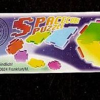 Ü - Ei Beipackzettel Spacecube Puzzle 705 186