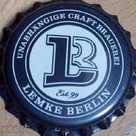 Lemke Craft-Bier Brauerei Kronkorken aus Berlin 2015 Kronenkorken neu und unbenutzt