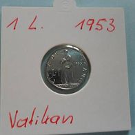 Vatikan 1953 1 Lire