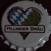 Pillmeier Bräu Brauerei Bier Kronkorken Langquaid 2019 Kronenkorken Herz, unbenutzt