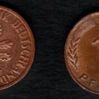 1 Pfennig 1950 D vz