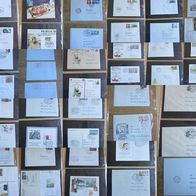 versch. Sonderstempel, Ersttagsstempel, Feldpost usw., Briefmarken-Sammler,46 St.