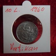 Vatikan 1960 10 Lire