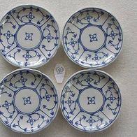 4 kleine Porzellanteller, PF C.& E. Carstens in Reichenbach * **